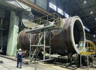 Ижорские заводы выполнили сборку и сварку корпуса реактора для АЭС Аккую