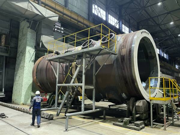 Ижорские заводы выполнили сборку и сварку корпуса реактора для АЭС Аккую