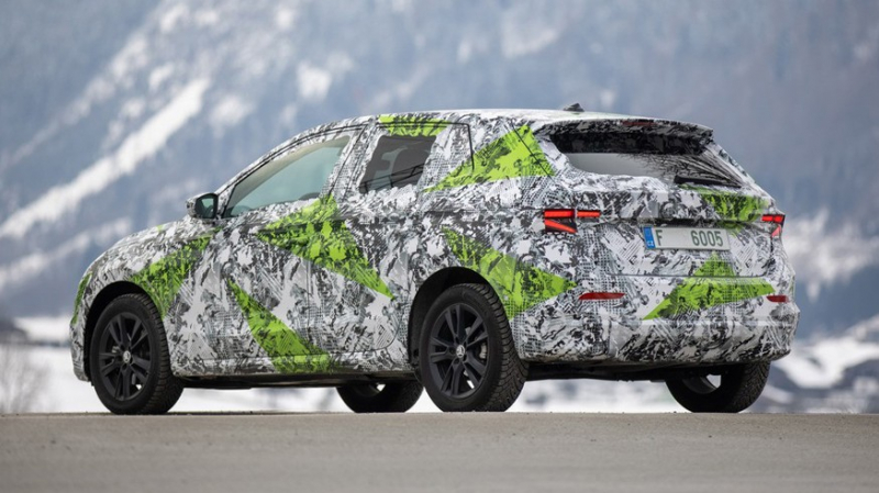 Skoda Fabia четвёртого поколения получит интерьер от актуальной Octavia