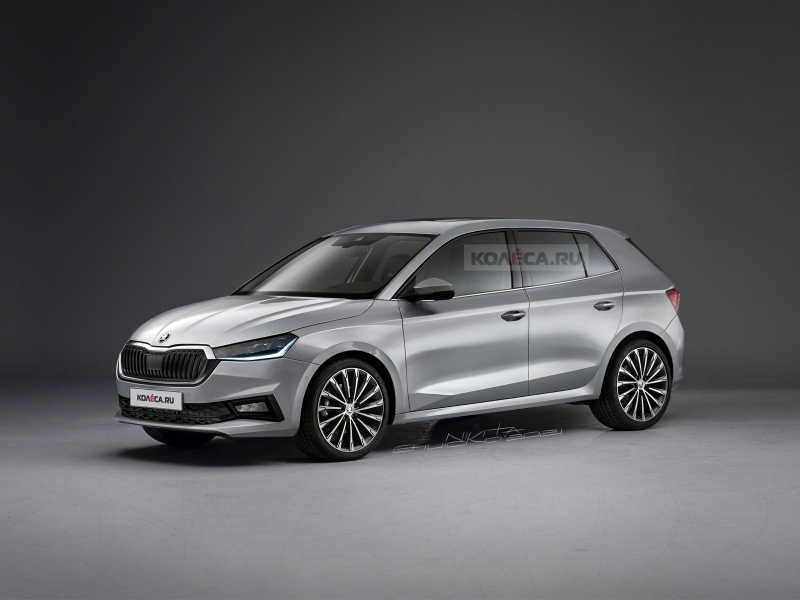 Skoda Fabia следующего поколения: новые изображения