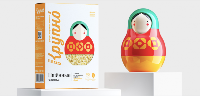SUPERMARKET Branding Agency провело ребрендинг &laquo;Крупно&raquo; 