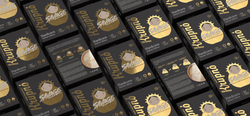 SUPERMARKET Branding Agency провело ребрендинг &laquo;Крупно&raquo; 