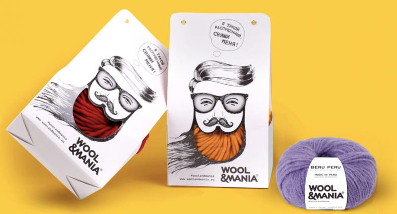 Такая распущенная пряжа WOOL&MANIA! 