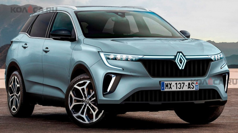 У нового Renault Kadjar может появиться купеобразная версия: первое изображение