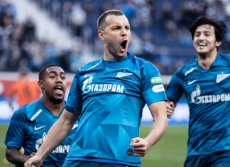 Артем Дзюба признан лучшим игроком петербургского «Зенита» в мае