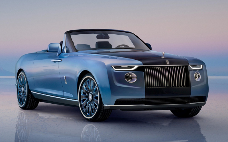 Бросить якорь и откупорить бутылки: Rolls-Royce представил уникальный кабриолет Boat Tail