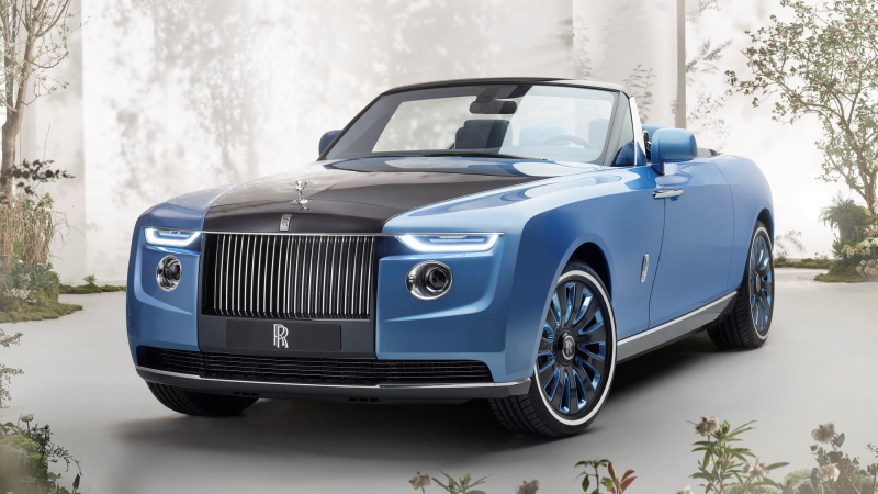 Бросить якорь и откупорить бутылки: Rolls-Royce представил уникальный кабриолет Boat Tail