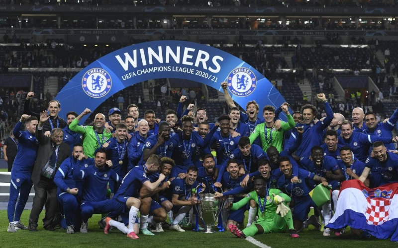 Челси во второй раз в истории выиграл Лигу чемпионов: яркие фото финала и церемонии награждения
