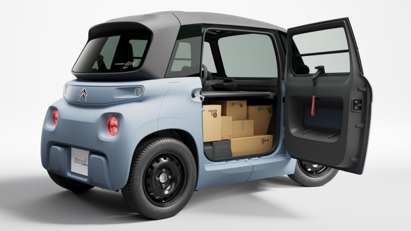 Citroen My Ami Cargo: самый маленький и дешёвый &laquo;грузовичок&raquo; в гамме французской марки
