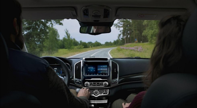 Ещё раз обновлённый внедорожник Haval H9 застукали &laquo;на воле&raquo;: в салоне тоже есть перемены