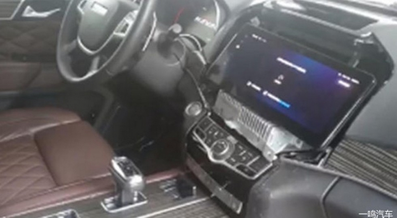 Ещё раз обновлённый внедорожник Haval H9 застукали &laquo;на воле&raquo;: в салоне тоже есть перемены