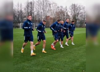 Фернандес досрочно завершил последнюю тренировку сборной России в Новогорске