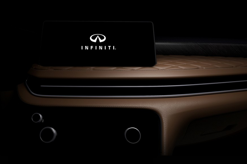 Infiniti дразнится в преддверии премьеры: тизер салона серийного QX60 следующего поколения