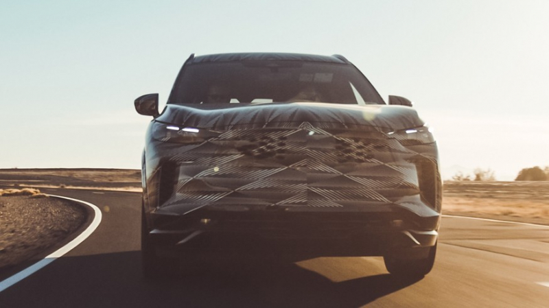 Infiniti дразнится в преддверии премьеры: тизер салона серийного QX60 следующего поколения