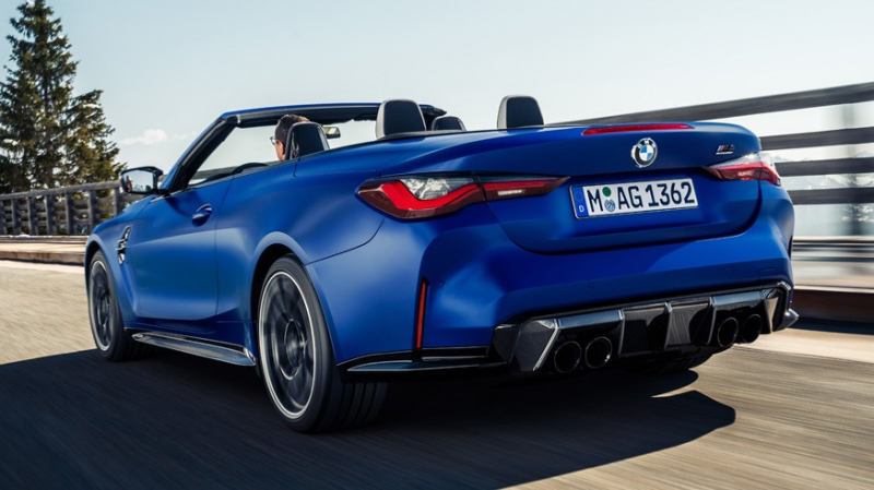 Кабриолет BMW M4 Competition: теперь мягкий верх и только полный привод