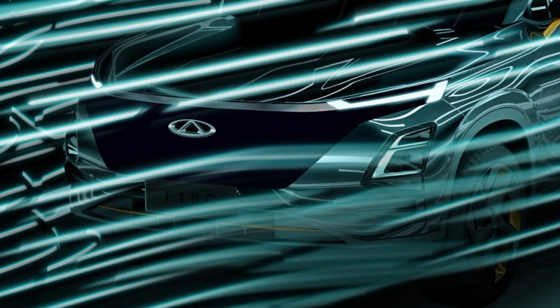 Кроссовер Chery X-C первым примерит на себя новый стиль марки