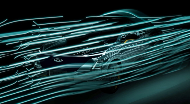 Кроссовер Chery X-C первым примерит на себя новый стиль марки