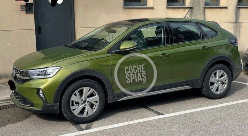 Купеобразный паркетник Volkswagen Taigo сфотографировали без камуфляжа