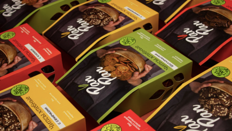 Muffin Group разработали ТМ и дизайн упаковки для хлебных чипсов 