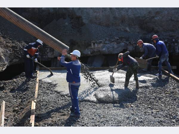 На ММСК началось строительство склада для шихтовых материалов