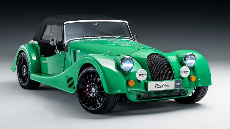Обновлённые Morgan Plus Four и Plus Six: больше комфорта и неистовый рёв мотора