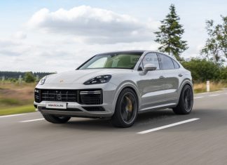 Обновлённый Porsche Cayenne Coupe: первые изображения