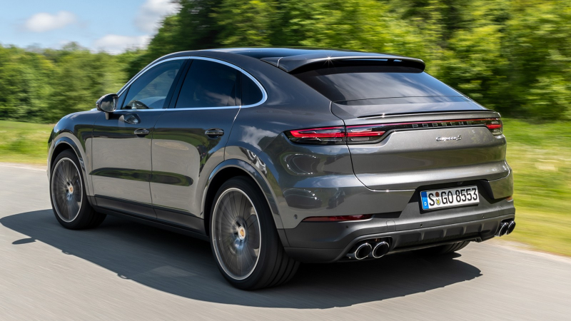 Обновлённый Porsche Cayenne Coupe: первые изображения