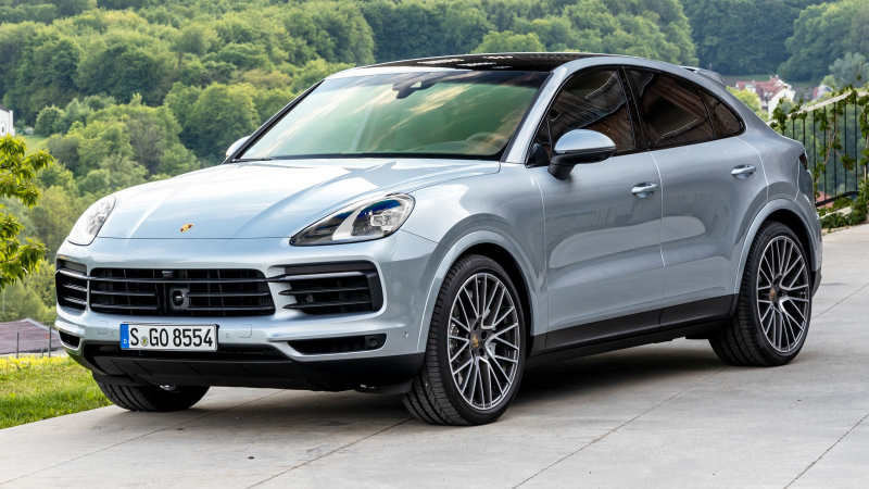 Обновлённый Porsche Cayenne Coupe: первые изображения