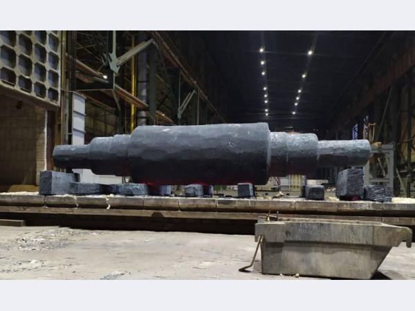 ОМЗ-Спецсталь изготавливает уникальный валок для стана 5000 компании "Северсталь"