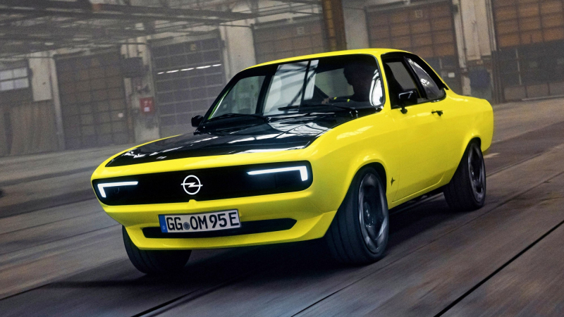 Opel Manta GSe ElektroMOD: заводской рестомод с большими надеждами на будущее