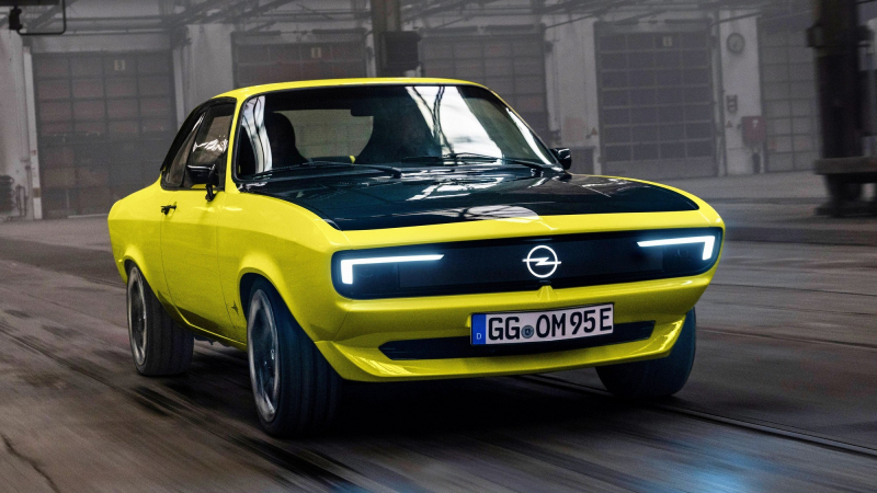 Opel Manta GSe ElektroMOD: заводской рестомод с большими надеждами на будущее