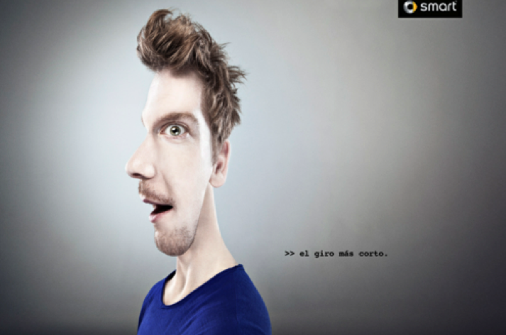 Профиль и анфас одновременно 