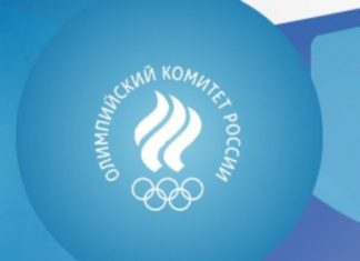 Символика Олимпийского комитета заменила государственный флаг России в Риге