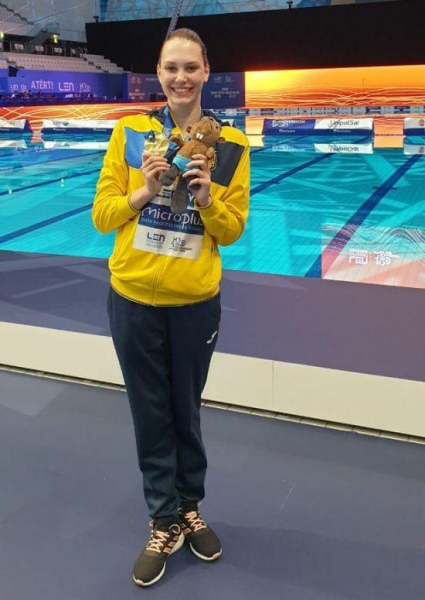 Украина завоевала первое золото на чемпионате Европы по водным видам