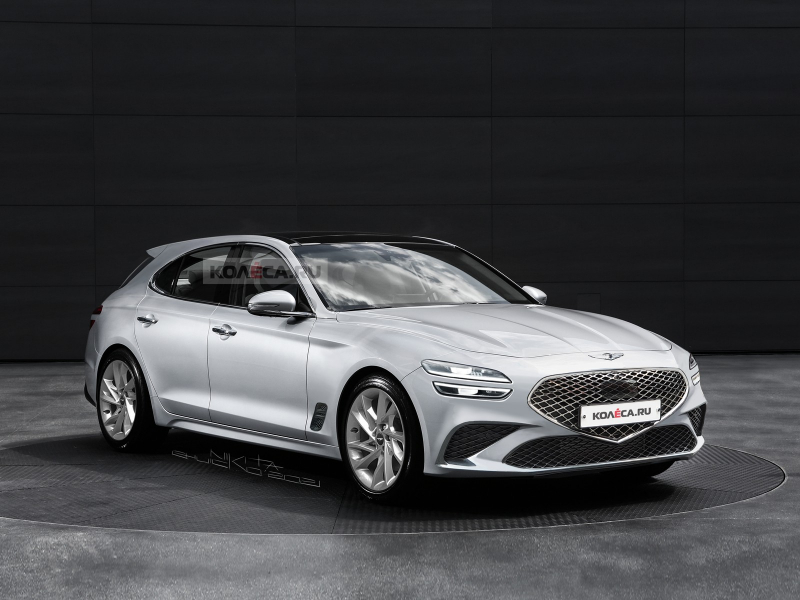 Универсал Genesis G70: новые изображения