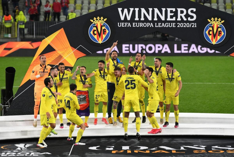 Вильярреал - победитель Лиги Европы: яркие фото финала и церемонии награждения