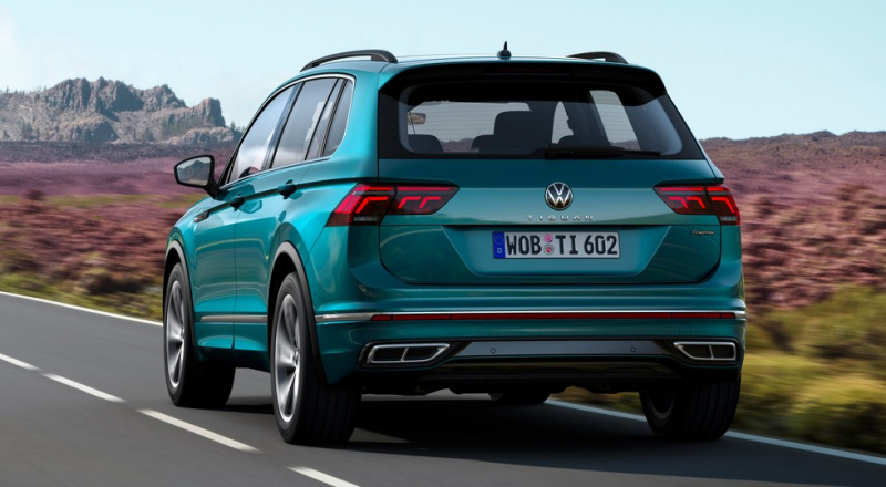 Volkswagen обновил так и не добравшийся до РФ удлинённый Tiguan: первое фото и дата премьеры