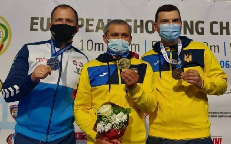 Золото и бронза: украинские стрелки завоевали две медали на чемпионате Европы