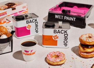 Backdrop и Dunkin ‘ представили краску, вдохновившись пончиками