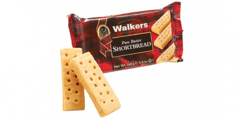 D8 переупаковало Walker's Shortbread 