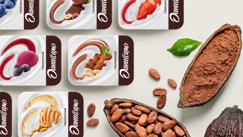 "Даниссимо" обновил дизайн упаковки 