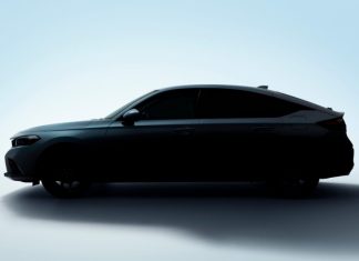 Honda показала профиль пятидверного хэтчбека Civic нового поколения