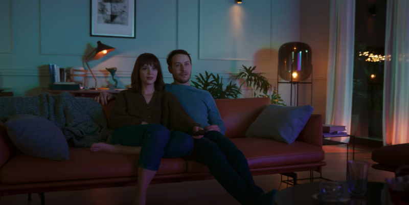 Летучие фонарики в ролике LG Electronics 