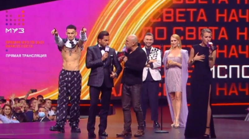 Моргенштерн устроил истерику на премии Муз-ТВ