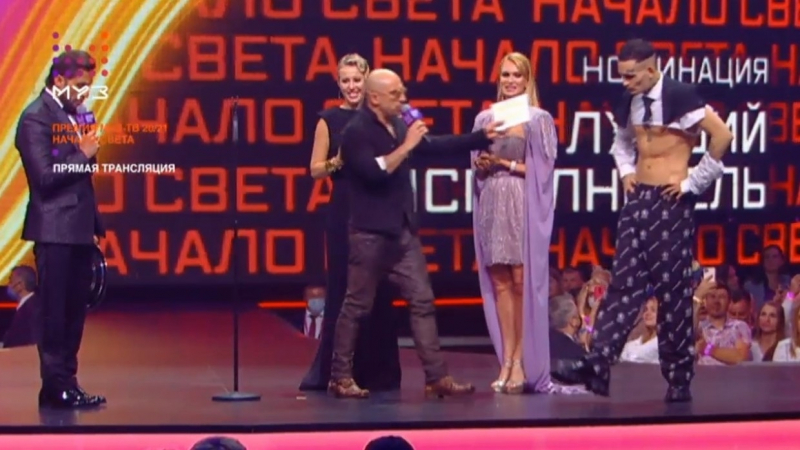 Моргенштерн устроил истерику на премии Муз-ТВ