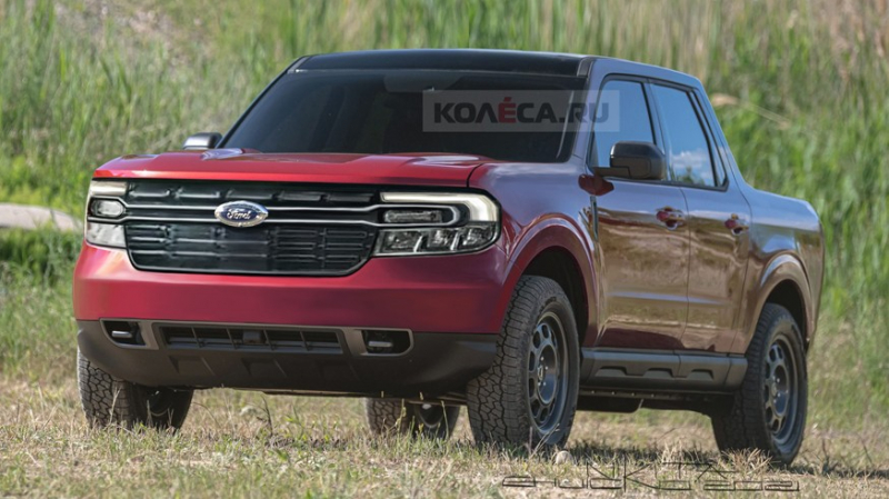 Новый пикап: до премьеры конкурента Hyundai Santa Cruz от Ford осталась пара недель