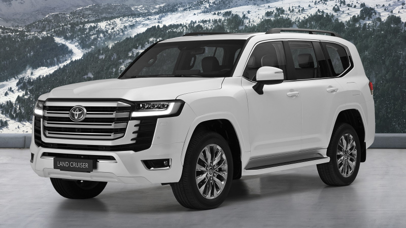 Новый Toyota Land Cruiser 300: рендеры и реальность
