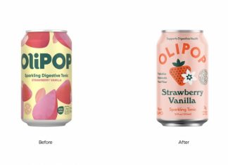 Редизайн газированного напитка Olipop от Break Maiden (США)