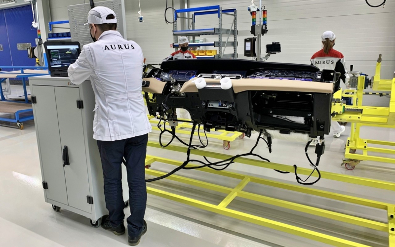 В Елабуге стартовало производство седанов Aurus Senat. SUV Komendant запустят в 2022 году