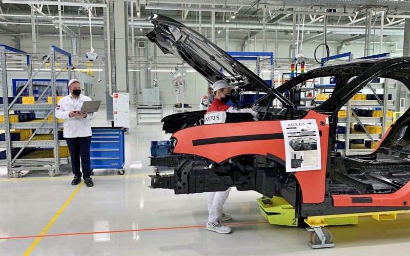 В Елабуге стартовало производство седанов Aurus Senat. SUV Komendant запустят в 2022 году